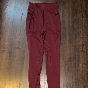 Baleaf Kids Leggings - Burgundy